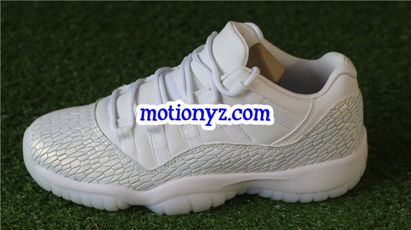 Air Jordan 11 Low GS Frost White PRM Heiress